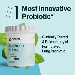 Private Label santo basilico curcuma intestinale salute polmone supporto probiotico integratore per fumatori cura delle vie respiratorie - Product Image 2