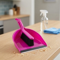 Ensemble balayette et pelle multifonction portables en plastique de haute qualité pour la maison – Nettoyage facile et doux des tables, bureaux et claviers