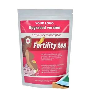 Thé pour l'utérus à base d'ingrédients naturels pour la fertilité, marque privée OEM, régulation des hormones, complément alimentaire pour la santé de la fertilité féminine - Product Image 1