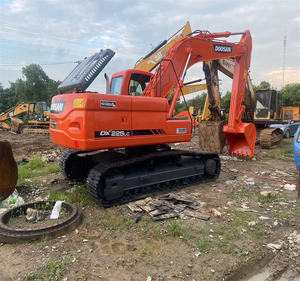 Excavadora de segunda mano de venta global Excavadora Doosan DX225 Excavadora de 22 toneladas Excavadora usada mediana de Corea - Product Image 1