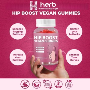 Gummies pour les fesses OEM ODM sous marque privée pour femmes, Gummies BBL avec mélange d'herbes Curva Boost - Product Image 6