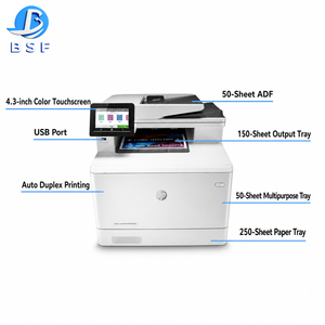 Stampante <span class=keywords><strong>Laser</strong></span> a Colori <span class=keywords><strong>HP</strong></span> LaserJet M477fdw/fnw A4 con Stampa Fronte/Retro Automatica, Wi-Fi, per Ufficio e Business, Alta Qualità - Product Image 3