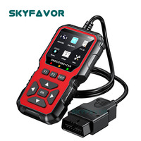 Lecteur de code automobile CAN EOBD OBD II OBD-II, scanner de diagnostic, détecteur de panne de voiture, scanner de diagnostic automobile EOBD