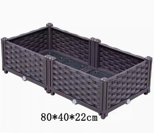 Prix de vente <span class=keywords><strong>direct</strong></span> d'<span class=keywords><strong>usine</strong></span> conception peu encombrante légume Mini pot de fleurs surélevé de jardin - Product Image 2