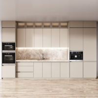 Cuisine Moderne Complète en Bois, Ensembles Complets de Meubles, Armoires en PVC de Qualité, Ensembles de Cuisine de Luxe Personnalisés