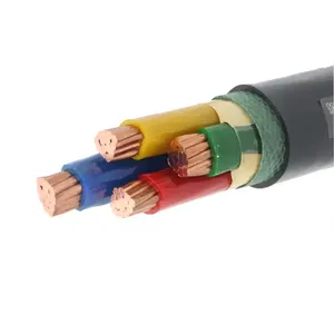 4x120mm2 Multicore copper conductor Cu Xlpe insulated steel tape armored PVC sheathed power cable