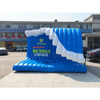 Nouveau design d'usine Machine personnalisée Simulateur de surf mécanique Interactives sportives Jouet Carnaval Jeu de planche de surf gonflable