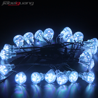 Lampes LED à points RVB adressables de 45 mm UCS1903 12 LED, lumières programmables à changement de couleur