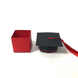 Artículos para Fiestas de Graduación 2023, Caja de Dulces con Forma de Birrete de Licenciatura, Caja de Dulces con Forma de Birrete de Graduación - Product Image 6
