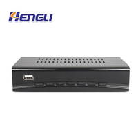 Décodeur TV combiné DVB-T2+S2 Antenne Décodeur TV Convertisseur satellite Boîte de décodage TV DVB-T2+DVB-S2 Combo STB Décodeur OEM Hengli