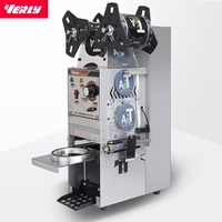 Tasse de thé de lait de machine de cachetage automatique