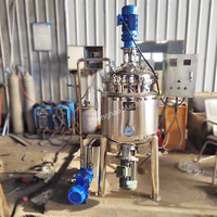 Cuve de mélange en acier inoxydable de 500 L avec agitateur pour usine de jus, de lait et de boissons