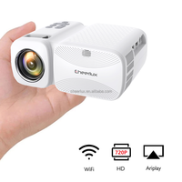Mini projecteur extérieur Home cinéma WIFI Android HD 1080p pour téléphone portable ordinateur portable USB