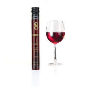 Tubes à essai en verre borosilicate de qualité alimentaire avec bouchon en plastique et aluminium, emballages pour boissons et alcool, bouteilles à liqueur - Product Image 1