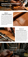 Tas Clutch Kulit Sapi Coklat Tua Pria, Tas Perlengkapan Mandi Kulit Asli, Tas Cuci, Dopp Kit, Pegangan Samping, Pesanan Grosir Pabrik