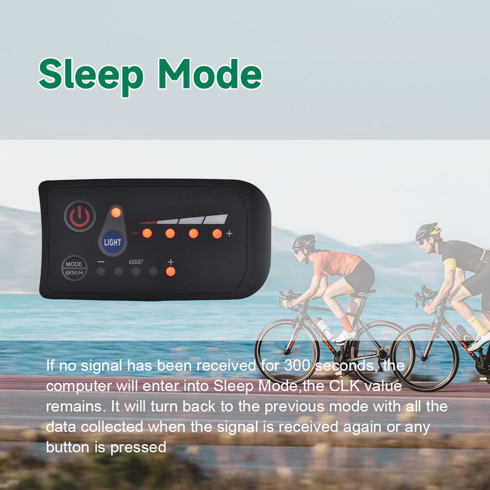 Fockety Display LED S810 Per Bici Elettrica 36V 48V – Multifunzione Con Connettore Impermeabile