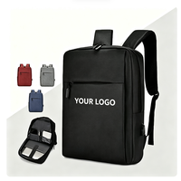 Sac à dos professionnel en tissu Oxford durable avec port USB, imperméable, grande capacité, bretelles à coussin d'air pour voyages et usage scolaire (vente en gros)