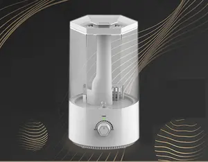 Humidificateur d'air ultrasonique à lumière led, réservoir d'eau, usage domestique, ml