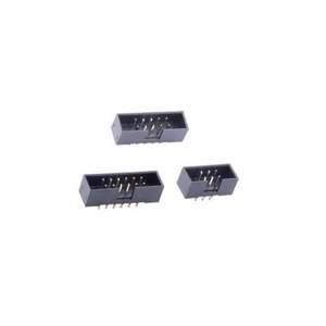 Conector curvo Factory 2.0 de 20 pines, doble fila, aguja curva de 2.0mm, cabezal de caja DC3 - Product Image 1