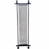 Paravent en maille décorative en acier inoxydable, écran de séparation en métal tissé, maille décorative