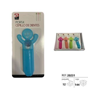 Porta Cepillo De Dientes Azul Plastico Para Bao - Product Image 1