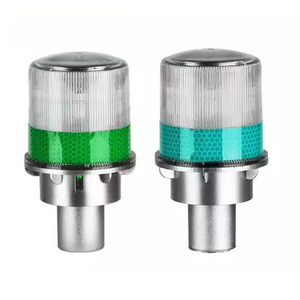An toàn cảnh báo đèn giao thông di động năng lượng mặt trời LED cường độ cao không thấm nước giao thông bền nhấp nháy chướng ngại vật dấu hiệu - Product Image 3