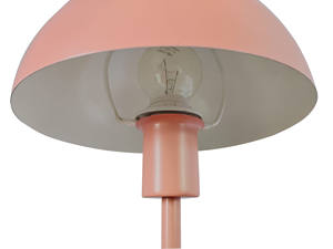 Lampada da tavolo moderna a fungo rosa lampada da tavolo lampada vivente senza lampadina - Product Image 4