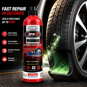 Líquido Reparador de Neumáticos Antipinchazos 500ml, Sellador de Espuma Manual para Neumáticos sin Cámara de Coche, SUV, Motocicleta, Reparación Rápida, 1 Año de Garantía - Product Image 2