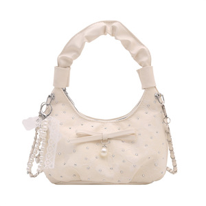 Nuevo Bolso de Mano de Color Sólido para Mujer, Estilo Coreano, Minimalista, Versátil, Elegante, Casual, Tipo Bandolera - Product Image 5
