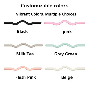 Barra con Pesi <span class=keywords><strong>in</strong></span> Silicone per Squat e Modellamento del Corpo, Unisex, Rosa Macaron, per Palestra, Fitness, Yoga, Pilates, Allenamento Aerobico - Product Image 2