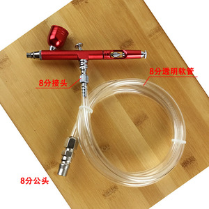 Tuyau de compresseur d'air pour aérographe, 6 mm, 1/4 pouces, connecteur rapide en acier inoxydable pour pistolet de pulvérisation, accessoires pour outils pneumatiques - Product Image 3