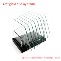 Le plus populaire : Ensemble de présentoirs en verre pour films solaires haute précision SITEKE, modèles de pare-brise avant trempé, test d'éclairage LED, ODM/OEM