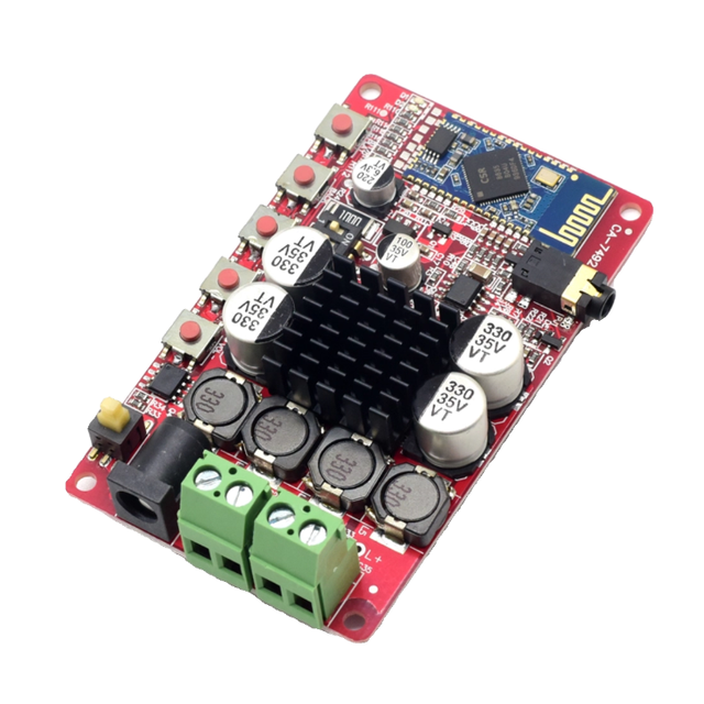 CA-7492 TDA7492P 5.0 BT 50W * 2 Linear Home Amplifier Board Wireless Digital Audio Receiver Module for DIY Electronic Products