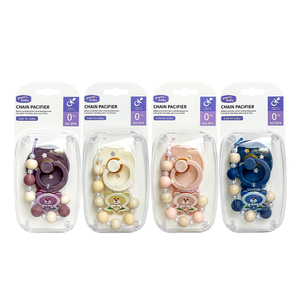 Nouvelle sucette pour bébé, nourrisson de 0 à 12 <span class=keywords><strong>mois</strong></span>, anneau de dentition de qualité alimentaire, super doux, durable, sans BPA, motif de dessin animé - Product Image 6