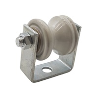 1-1/4 "-3" 重型瓷丝支架，带壁支架可调服务入口导管配件