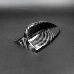 Pour <span class=keywords><strong>BMW</strong></span> <span class=keywords><strong>E90</strong></span> 07-12 couverture d'antenne en Fiber de carbone véritable garniture d'<span class=keywords><strong>aileron</strong></span> de <span class=keywords><strong>requin</strong></span> de toit accessoire extérieur - Product Image 4