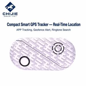 Traceur <span class=keywords><strong>GPS</strong></span> intelligent compact pour animaux de compagnie avec application de localisation en temps réel, Bluetooth, étanche, anti-perte, alerte géofence en plastique pour chats et chiens - Product Image 5