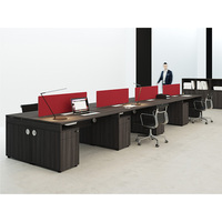 Mobilier de bureau modulaire moderne Poste de travail durable pour bureau Table Ordinateur Poste de travail pour bureau