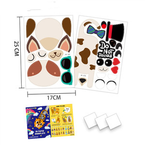 Nuovo Stile 2022: Giocattoli <span class=keywords><strong>Educativi</strong></span> Manuali per Bambini, Decorazione Creativa a Cartone Animato, Kit Fai-da-Te per Appendere alla Porta - Product Image 4