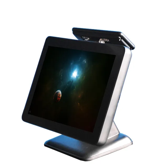 15 Inch Kasse Pc Multi Touch Screen Pos Terminal Aluminium Caing Met Window Systeem