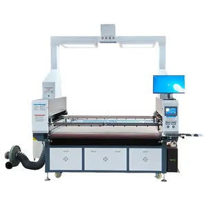 Garment machinery laser cutting machine co2 laser cutter for digital printing clothes clothing