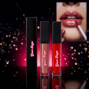 Aceite Labial con Color <span class=keywords><strong>de</strong></span> Vainilla <span class=keywords><strong>de</strong></span> Marca Privada, Brillo Labial Vegano Hidratante, Lápiz Labial Líquido Mate Natural <span class=keywords><strong>de</strong></span> Marca Privada - Product Image 4