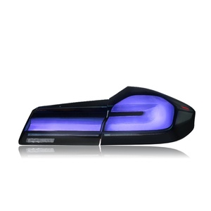 Luci Posteriori a LED per BMW G30 F90 M5 Serie 5 2018 <span class=keywords><strong>2019</strong></span> 2020, Indicatori di Direzione Sequenziali, Fari Posteriori Bianchi Trasparenti, Accessori - Product Image 4