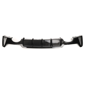 Difusor Trasero Estilo MP de Fibra de Carbono Real para BMW Serie 4 F32 F33 F36 2014-2019, Kit de Carrocería, Difusor de Parachoques Trasero, Salida Doble Izquierda y Derecha - Product Image 5