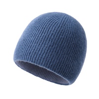 Chapeau vintage en laine 100% unisexe, tricoté jacquard à carreaux, chaud et résistant au froid, pour l'automne et l'hiver, 48-50cm, vente en gros