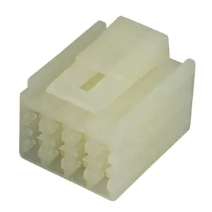 6090-1021 HM serie 2,3mm(090) conector hembra blanco de 8 pines para motocicleta