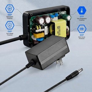 <span class=keywords><strong>Adaptateur</strong></span> d'alimentation AC/DC 6V 2000mA 12W, <span class=keywords><strong>adaptateur</strong></span> universel AC pour moniteur de tension artérielle numérique, <span class=keywords><strong>adaptateur</strong></span> d'alimentation 6V 2A pour vélo - Product Image 5