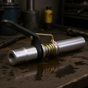 Acoplador de Pistola de Grasa de Alta Presión de 10000 PSI con 6 Mordazas de Bloqueo y Liberación Rápida, Conector de Manguera/Conexiones Zerk para Limpiador - Product Image 2