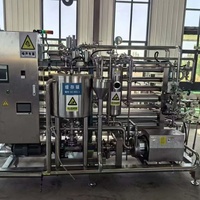 Stérilisateur automatique tube-in-tube et pasteurisateur tubulaire haute productivité pour purée de mangue et concentré de tomate, capacité 500L-1000L