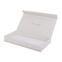 Boîte en carton personnalisable lunettes de soleil foulard en soie masque pour les yeux boîte à fermeture magnétique boîtes blanches pour l'emballage